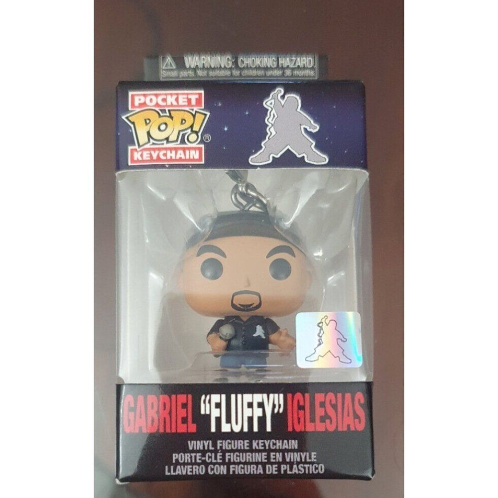 Gabriel "fluffy" Iglesias pocket pop keychain, vinyl figure keychain